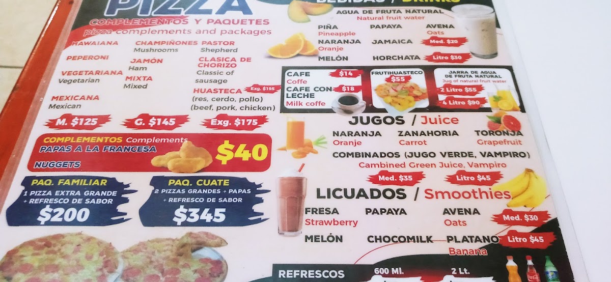 Restaurant Aluxes Menu - Image 4
