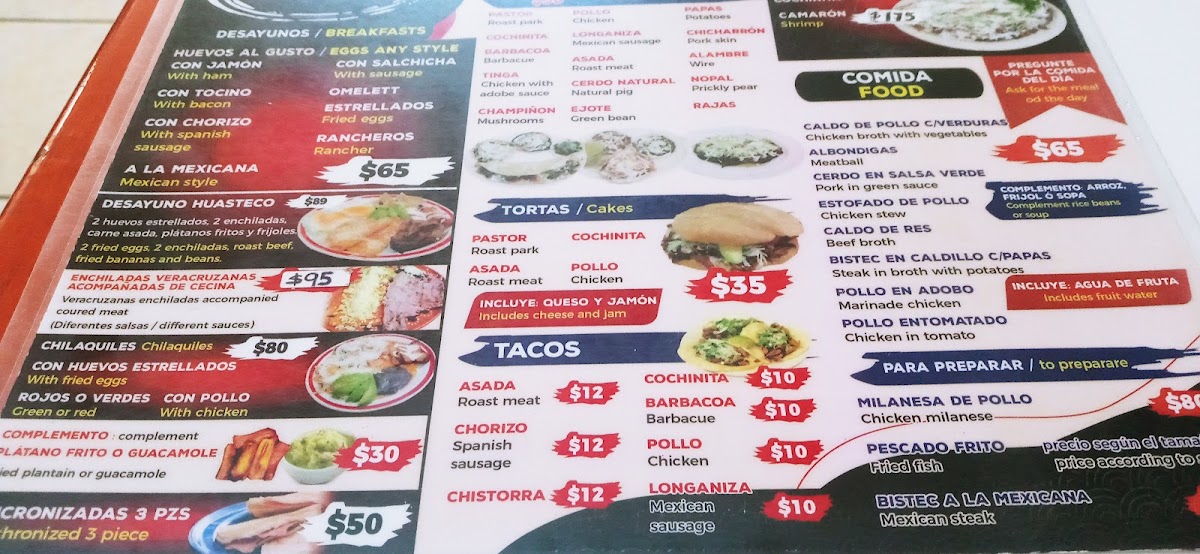 Restaurant Aluxes Menu - Image 5